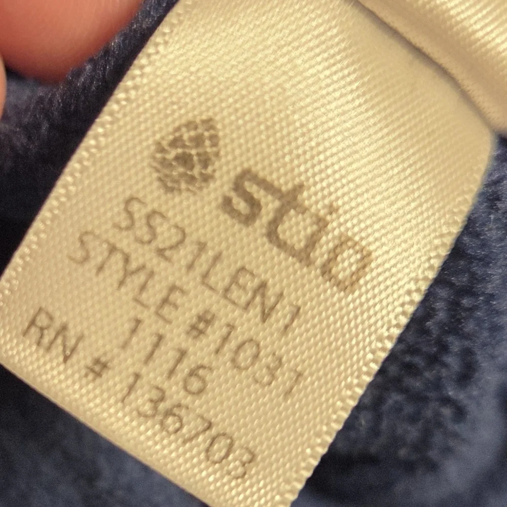 Stio Women's Turpin Fleece Jogger Pants Size Small Style # 1031 Royal Blue - Picture 8 of 10